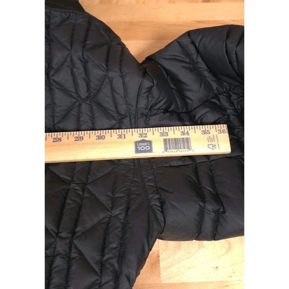 The North Face Karokora 550 Hooded Down Parka Jacket Womens M Black Full Zip - Picture 11 of 11